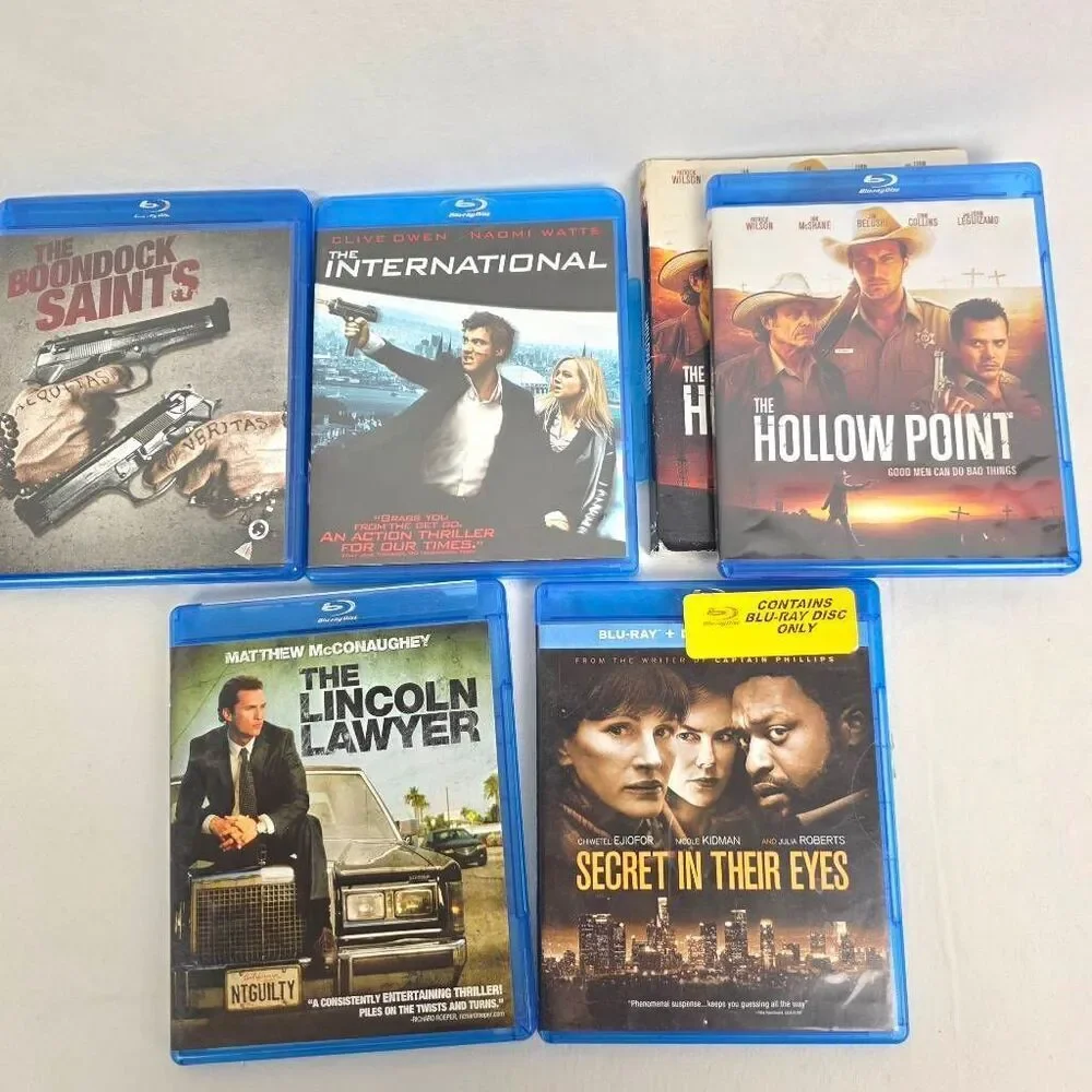 Blu-ray Thriller Lot Boondock Saints Lincoln